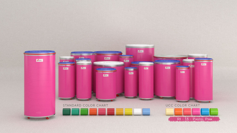 Pastel Pink Spinning Cans