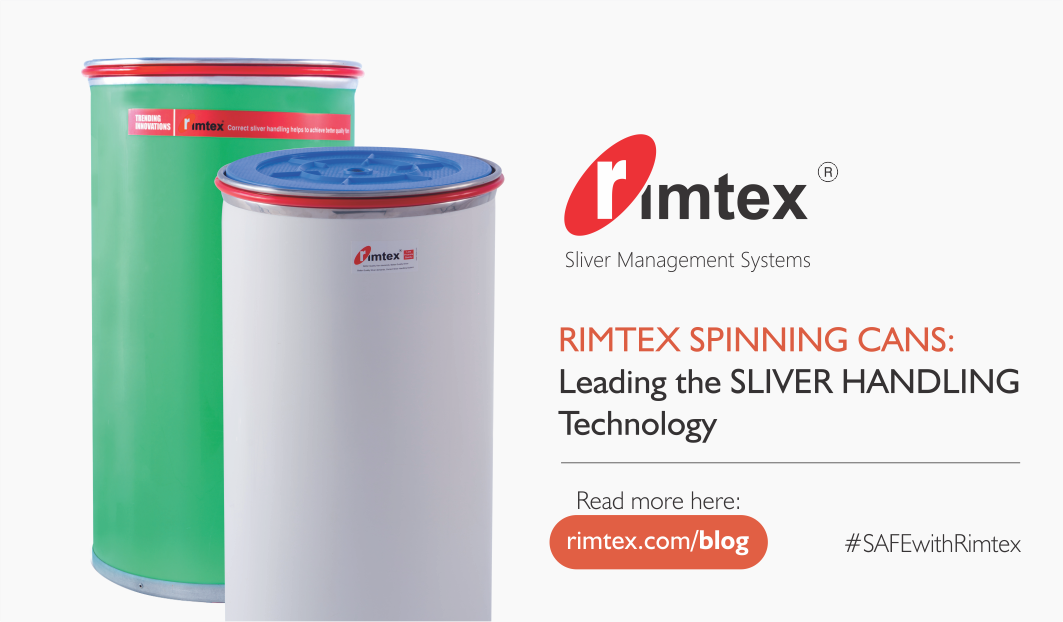Rimtex Sliver Cans, Rimex spinning cans